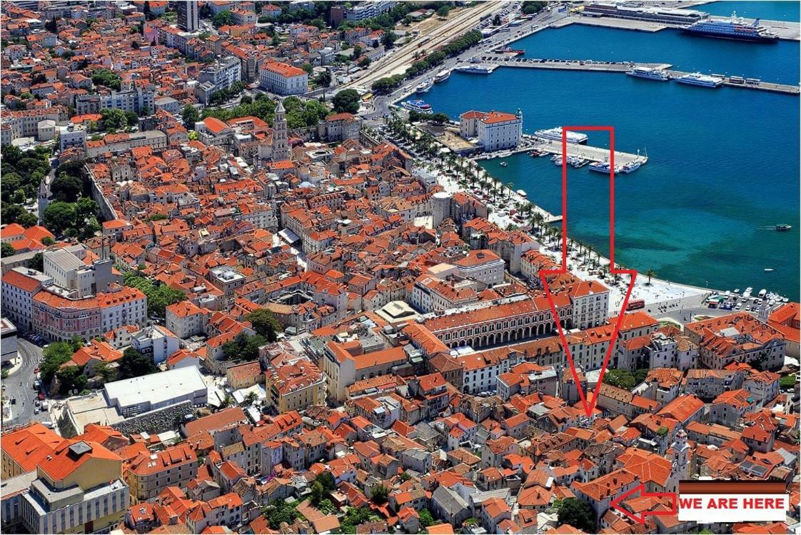 Old Town Tone Appartement Split Buitenkant foto